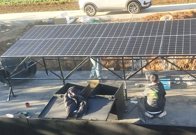 太阳能地埋式一体化污水处理设备